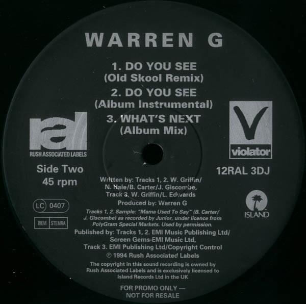 Album cover art for "Do You See (Old School Remix / Mix)" by Tha Dogg Pound