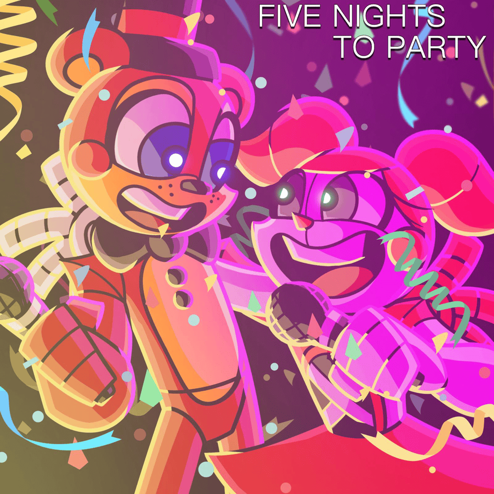 Album cover art for "Five Nights to Party" by Rockit Music & Dr. G & Ghostlike