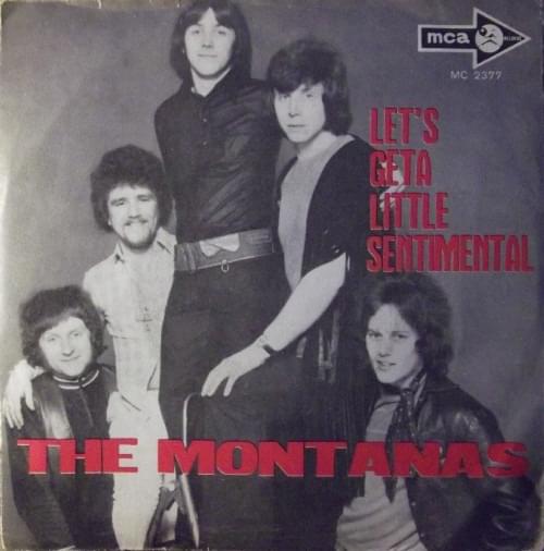 Album cover art for "Let’s Get a Little Sentimental" by The Montanas
