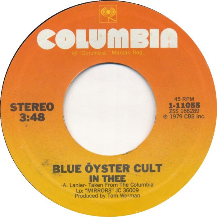 Album cover art for "In Thee" by Blue Öyster Cult