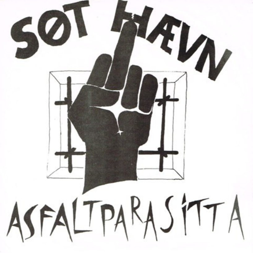 Album cover art for "Heks på Skaugum" by Søt Hævn