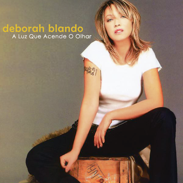 Album cover art for "A Luz Que Acende O Olhar" by Deborah Blando