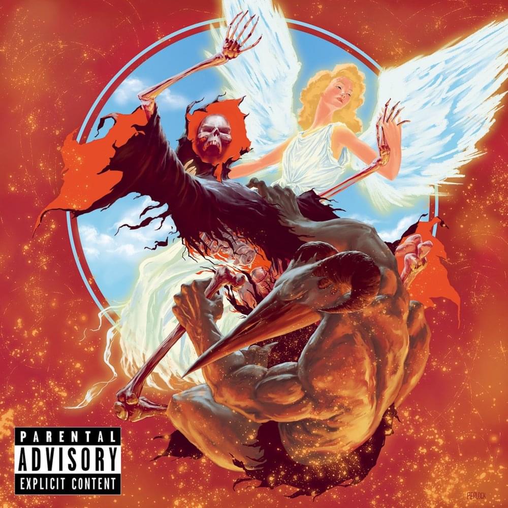 Album cover art for "Hell & Back" by Azizi Gibson