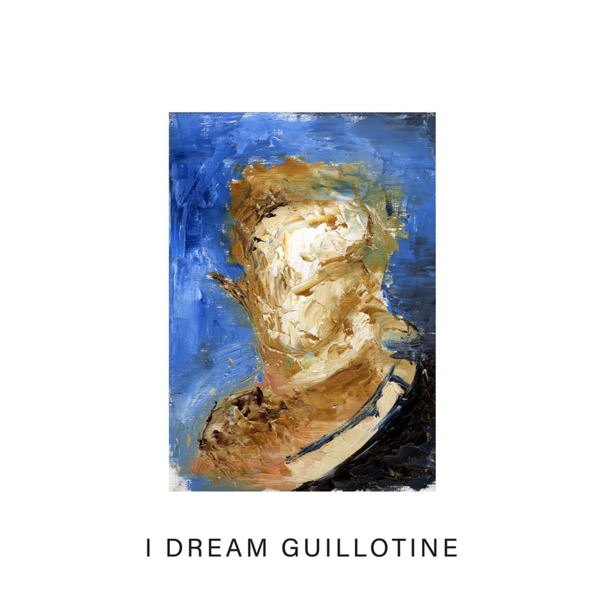 Album cover art for "I Dream Guillotine" by IDLES