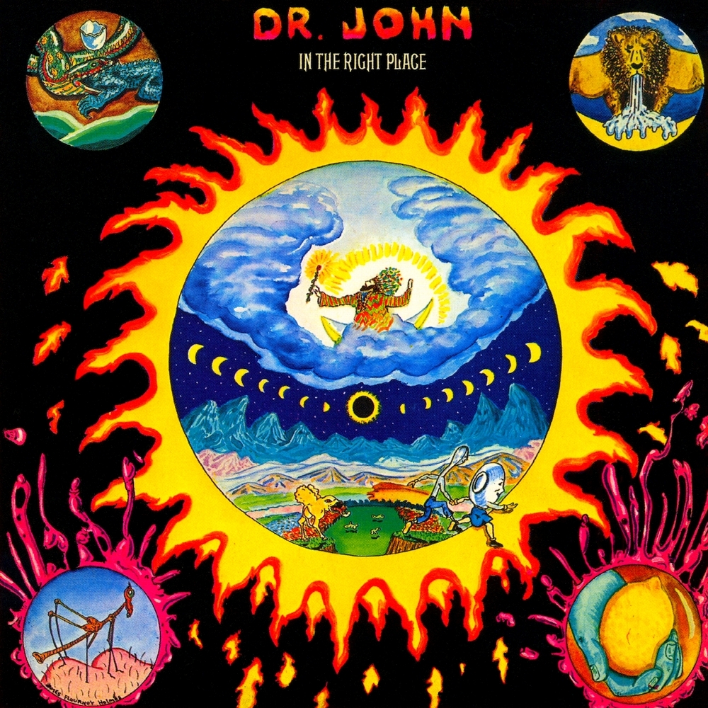 Album cover art for "Life" by Dr. John