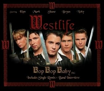 Album cover art for "Bop Bop Baby" by Westlife