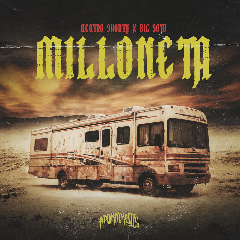 Album cover art for "Milloneta" by Big Soto