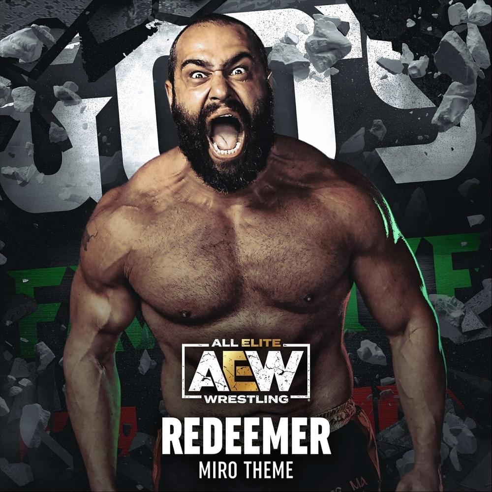 Album cover art for "Redeemer (Miro Theme)" by AEW