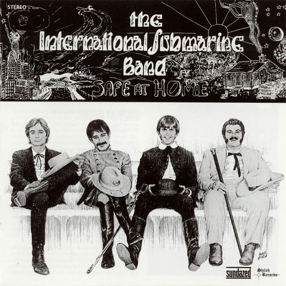 Album cover art for "Luxury Liner" by The International Submarine Band