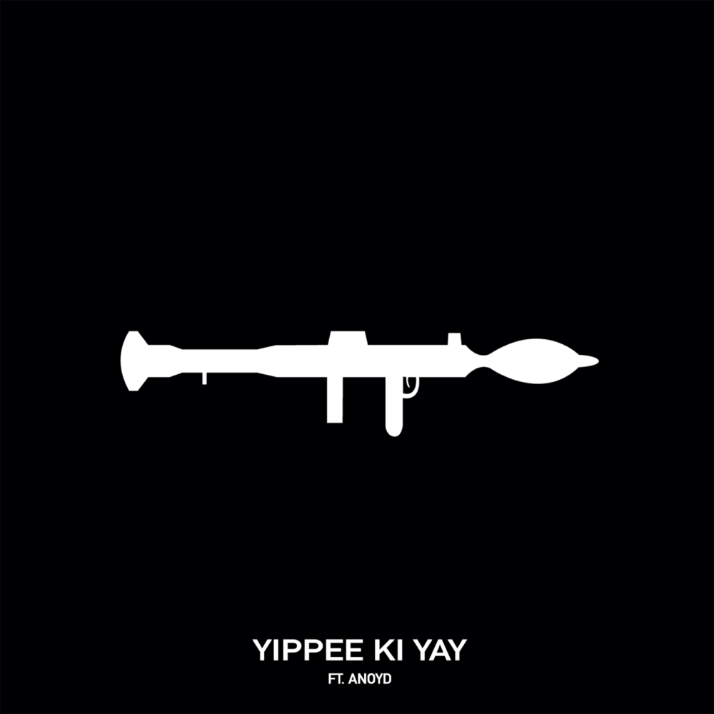 Album cover art for "Yippee Ki Yay" by Chris Webby & International Santo & ANoyd