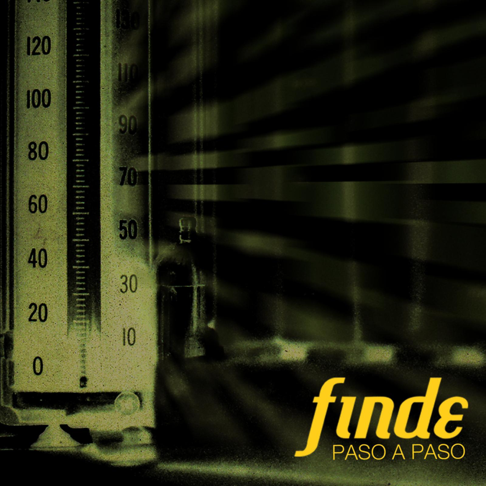 Album cover art for "Paso a Paso" by Finde