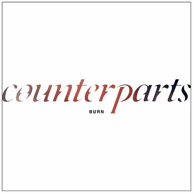 Album cover art for "Burn" by Counterparts