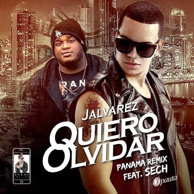 Album cover art for "Quiero Olvidar (Panamá Remix)" by J Álvarez