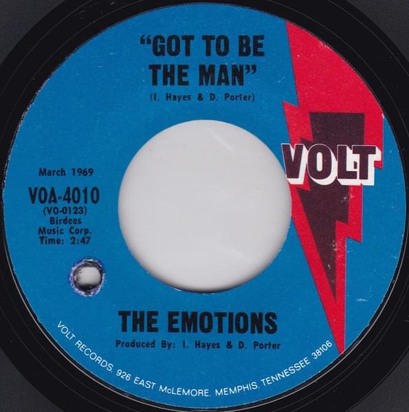 Album cover art for "Got To Be The Man" by The Emotions