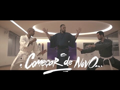 Album cover art for "Começar De Novo" by Maze DLM & Daddy-O-Pop