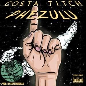 Album cover art for "Phezulu" by Costa Titch