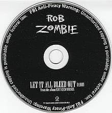 Album cover art for "Let It All Bleed Out" by Rob Zombie