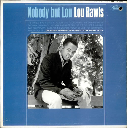 Album cover art for "Nobody But Me" by Lou Rawls