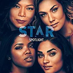 Album cover art for "Spotlight (Carlotta & Cassie Version)" by Star Cast & Brandy & Queen Latifah