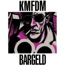 Album cover art for "Bargeld" by KMFDM