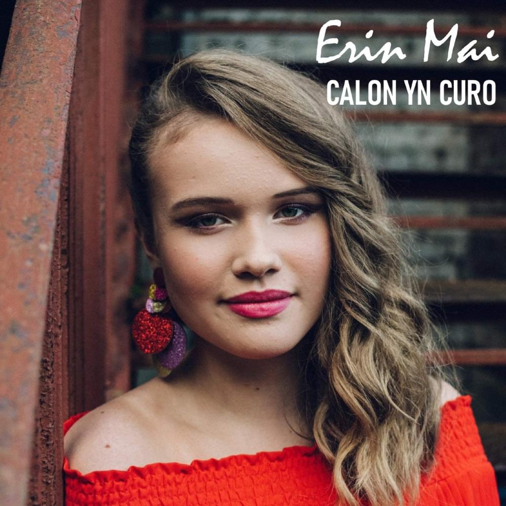 Album cover art for "Calon yn curo (Heart Beating)" by Erin Mai