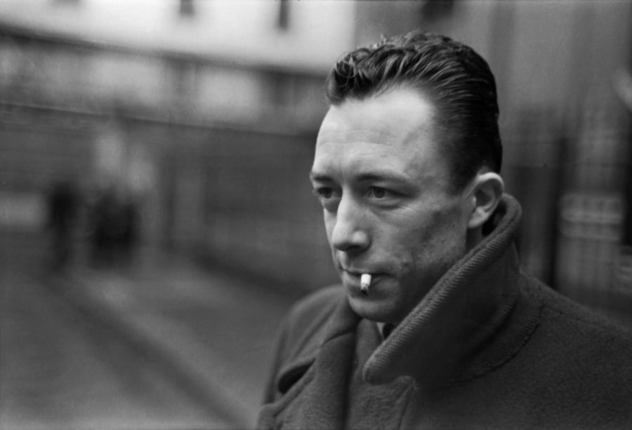 Album cover art for "Albert Camus" by Titus Andronicus