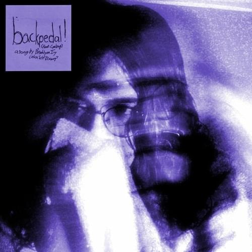 Album cover art for "backpedal !" by Self Discovery & Cyebug