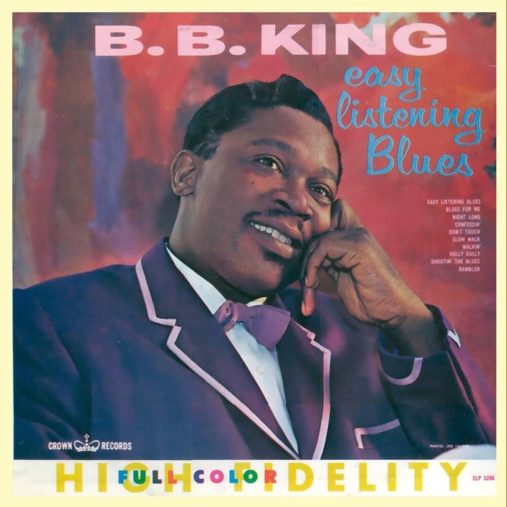 Album cover art for "Confessin’" by B.B. King