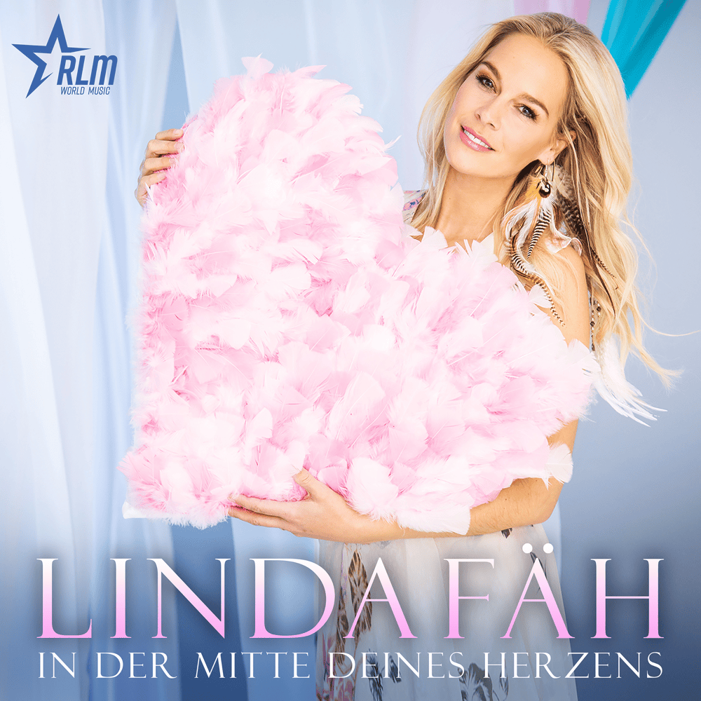 Album cover art for "In der Mitte deines Herzens" by Linda Fäh