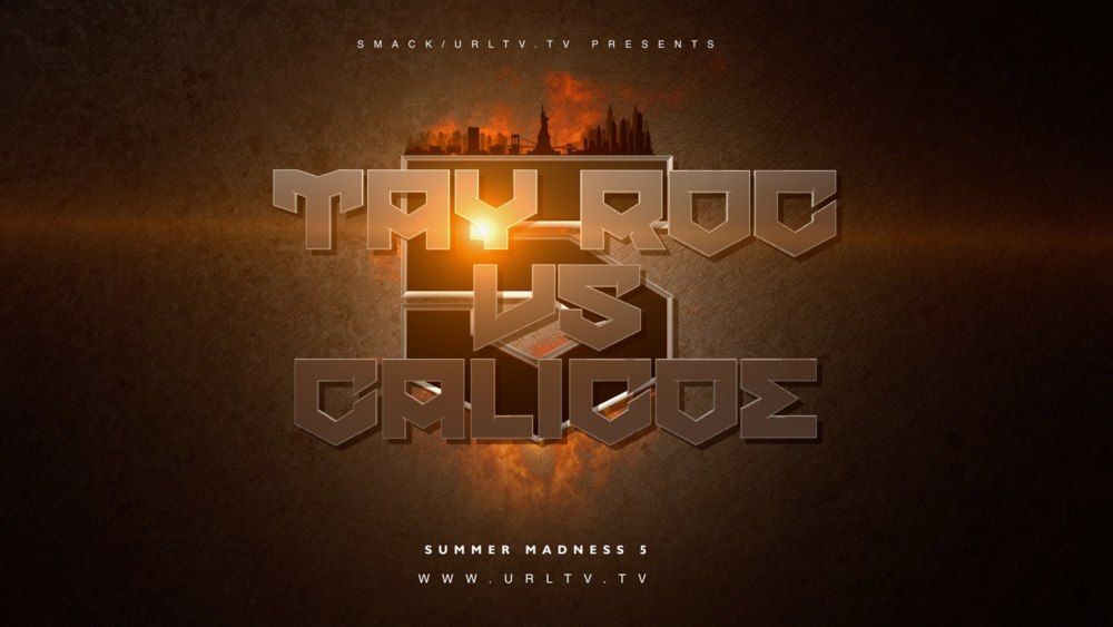 Album cover art for "Tay Roc vs. Calicoe" by URLtv & Calicoe & Tay Roc