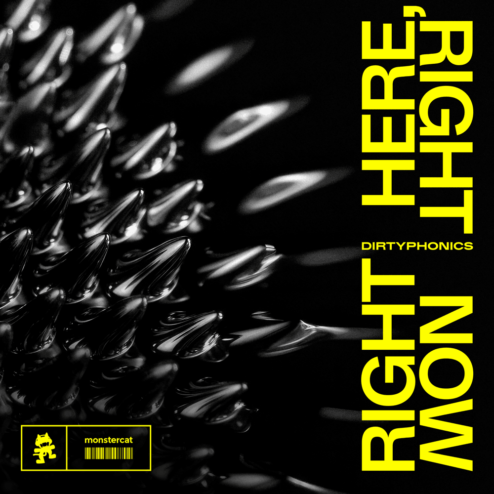 Album cover art for "Right Here, Right Now" by Dirtyphonics