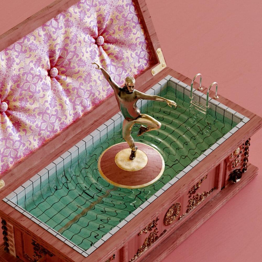 Album cover art for "Pirouette" by Maeckes