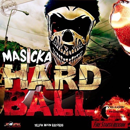 Album cover art for "Hard Ball" by Masicka