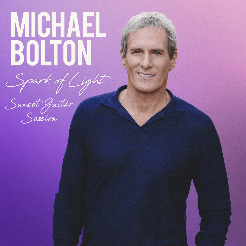 Album cover art for "Spark of Light (Sunset Guitar Session)" by Michael Bolton