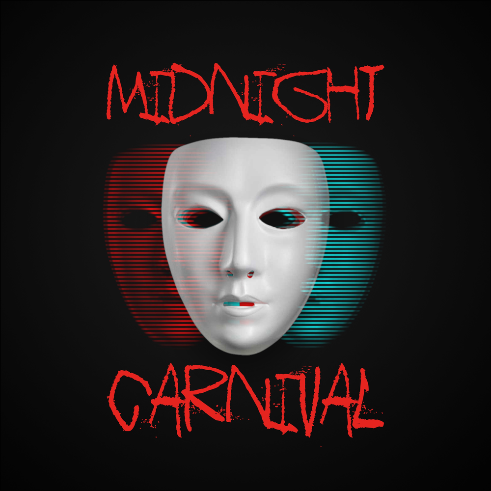 Album cover art for "Midnight Carnival" by Achille Lauro