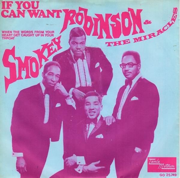Album cover art for "If You Can Want" by Smokey Robinson & The Miracles
