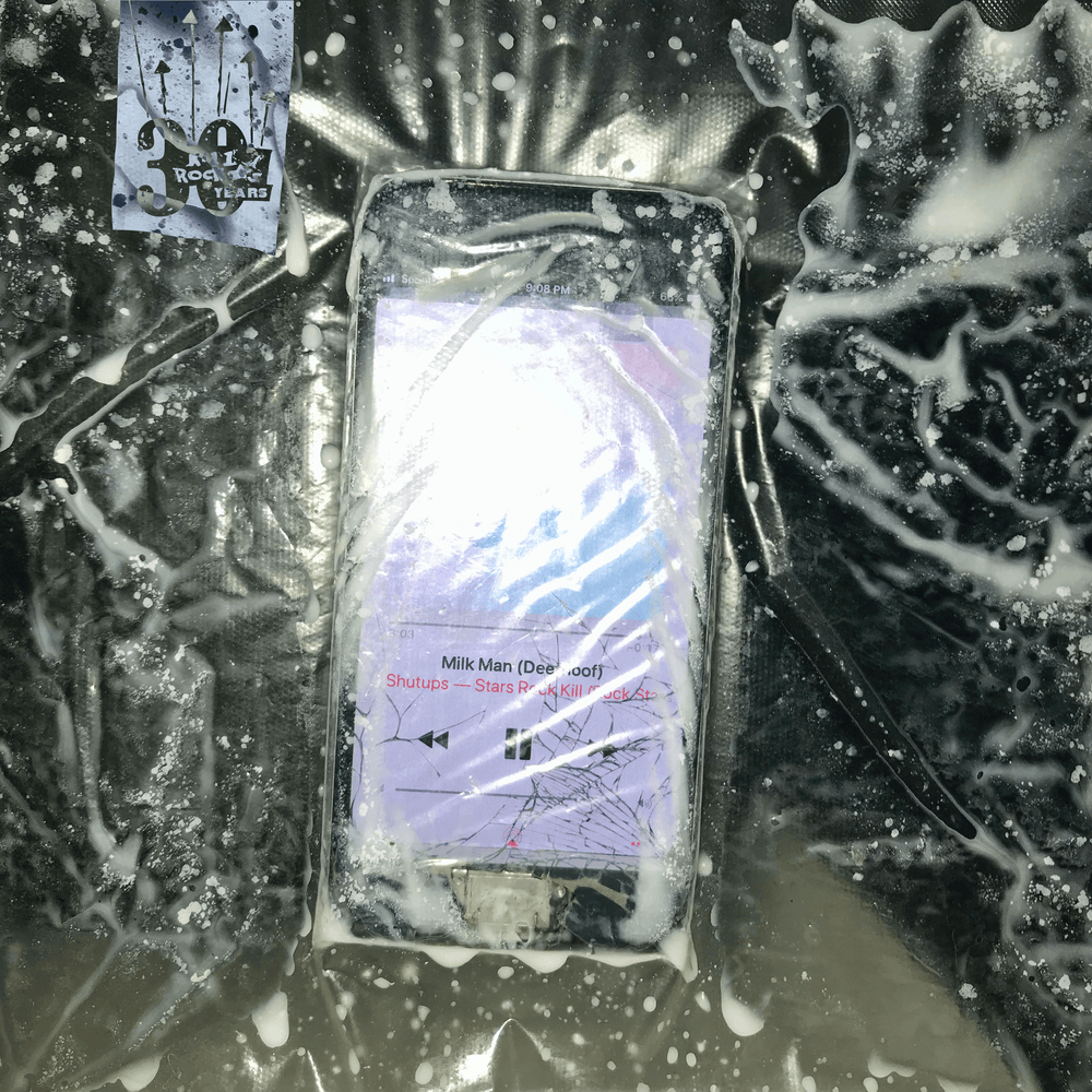 Album cover art for "Milk Man" by Shutups