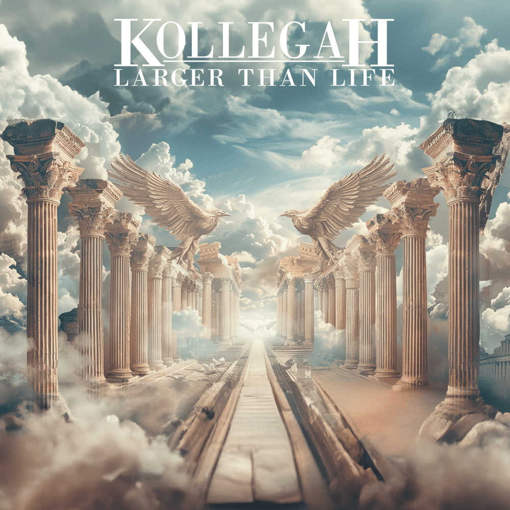 Album cover art for "Larger than Life" by Kollegah