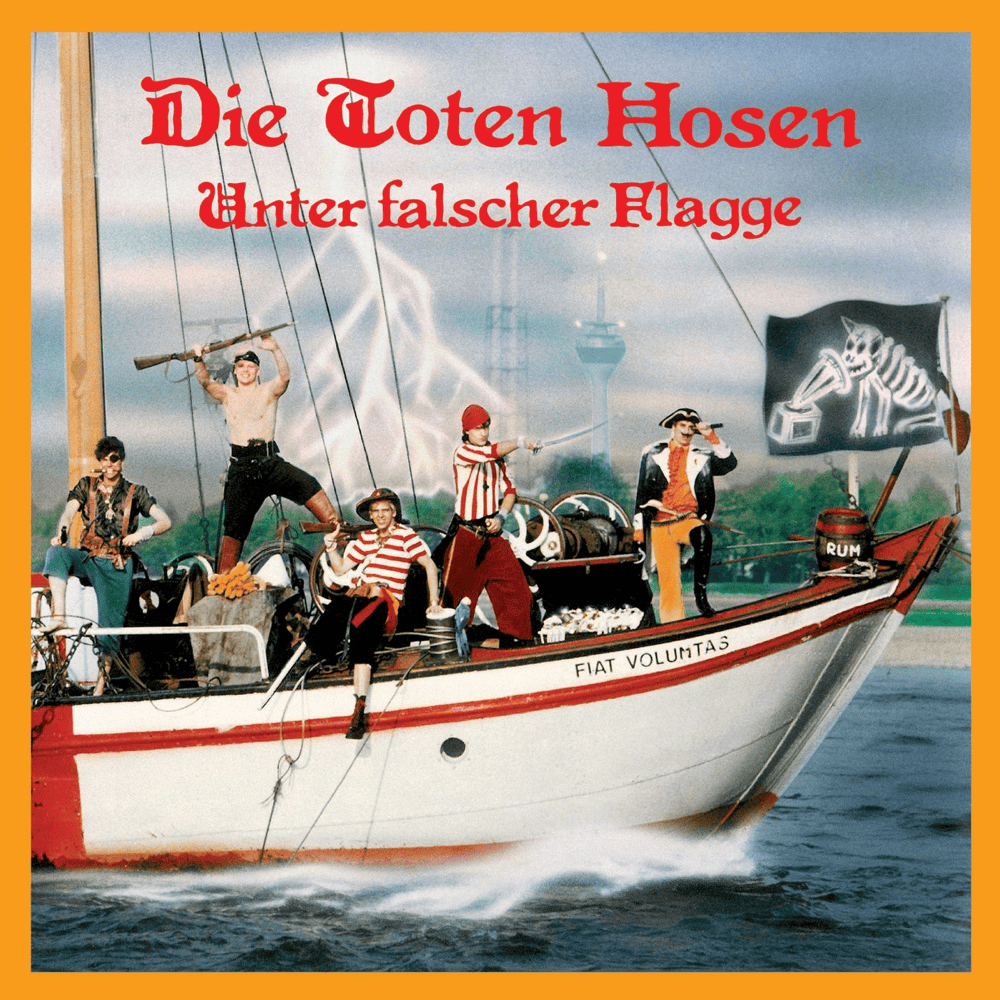 Album cover art for "Warten auf dich" by Die Toten Hosen