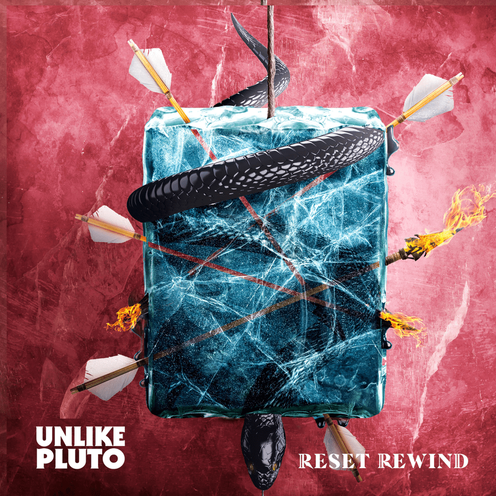 Album cover art for "Reset Rewind" by Unlike Pluto