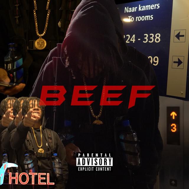 Album cover art for "Beef" by Fiji God