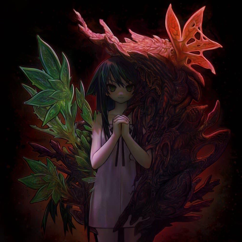 Album cover art for "Song of Saya" by Original God & Kellin Quinn