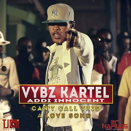Album cover art for "Can’t Call This A Love Song" by Vybz Kartel