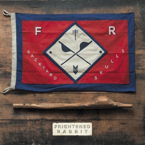 Album cover art for "Backyard Skulls" by Frightened Rabbit