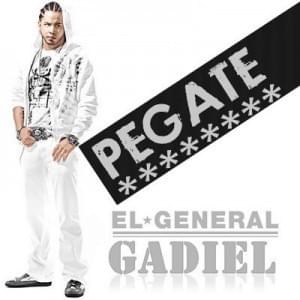 Album cover art for "Pégate" by Gadiel
