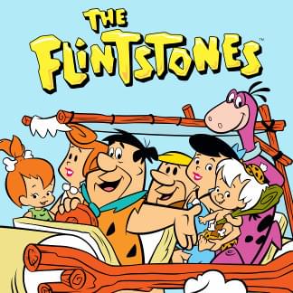 Album cover art for "Meet The Flintstones" by Randy Van Horne Singers
