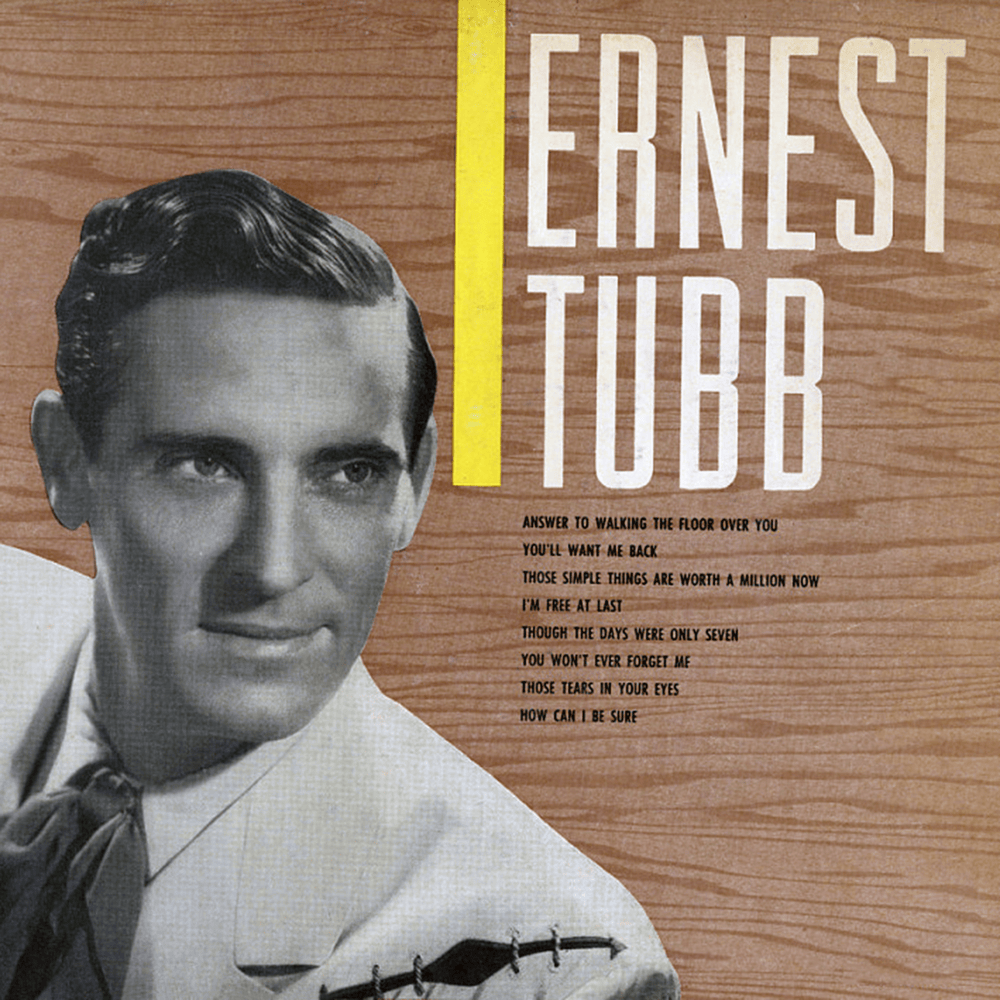 Album cover art for "Though The Days Were Only Seven" by Ernest Tubb