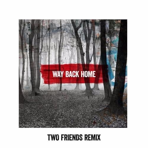 Album cover art for "Way Back Home (Two Friends Remix)" by Mako