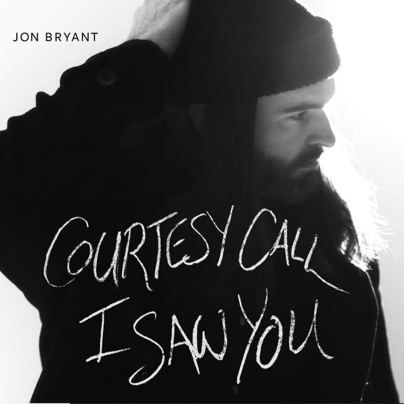 Album cover art for "I Saw You" by Jon Bryant