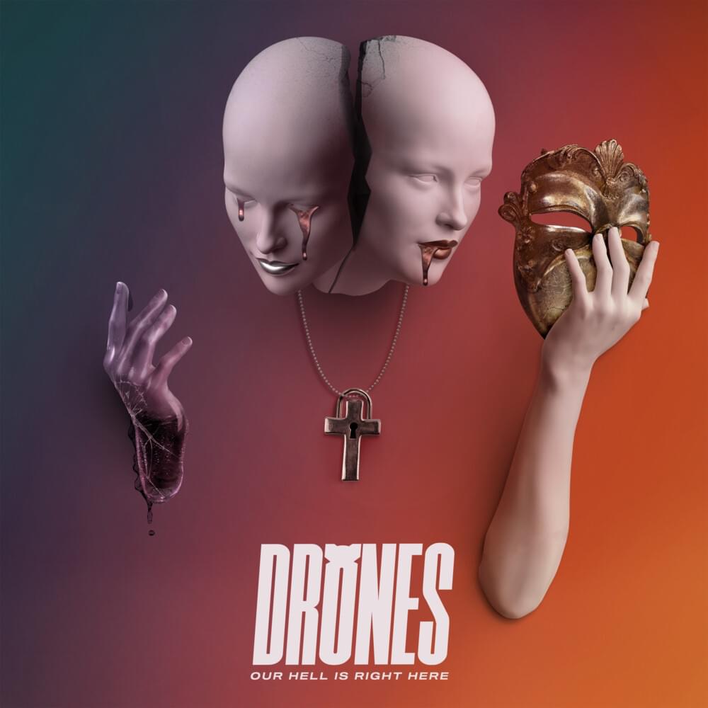 Album cover art for "Live & Let Live" by Drones (UK)